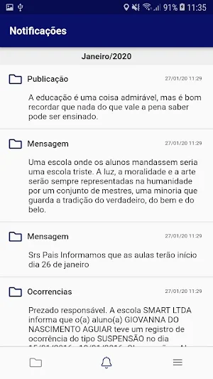 Escola Luz do Saber Screenshot 3