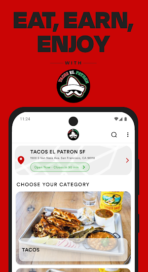 Tacos El Patron CA Screenshot 0