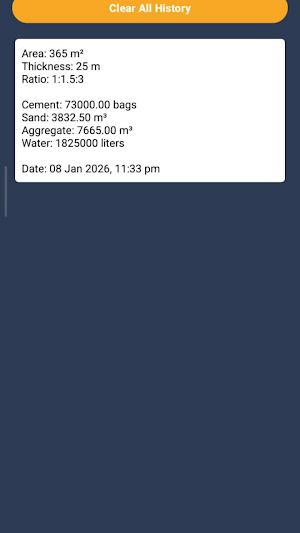 CemixProCalc Screenshot 3