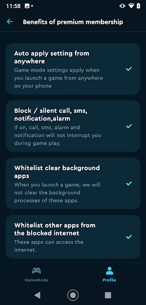 GameModeX - Game Booster PRO Screenshot 3