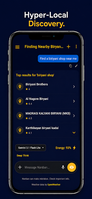 Nanban AI: Tamil & English AI Screenshot 1