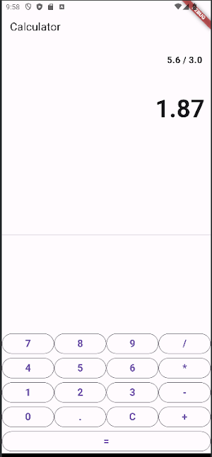 Basic Calculator Screenshot 3