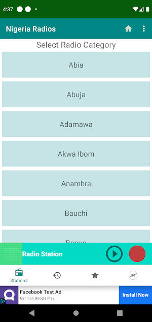 All Nigeria Radio Stations Screenshot 1