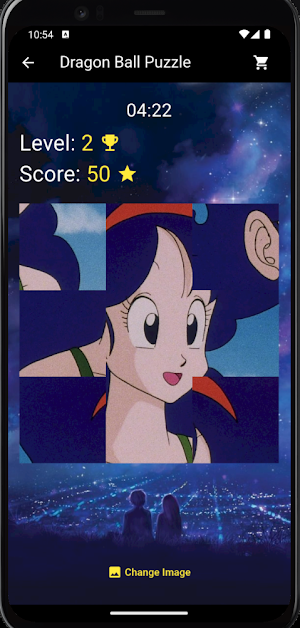 Dragon Ball Puzzle & Quiz Screenshot 2