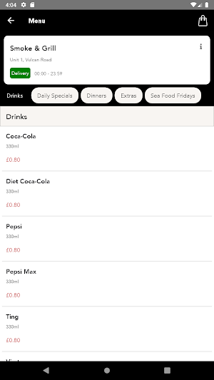 Smoke & Grill Screenshot 1