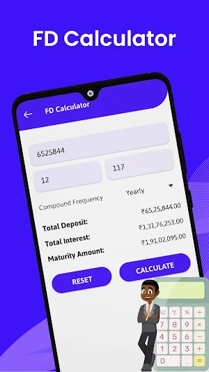 Easy EMI Loan Calculator Screenshot 1