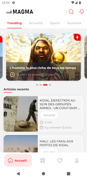 Le Magazine du Mali Screenshot 0