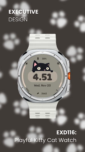 EXD116: Playful Kitty Cat Face Screenshot 3