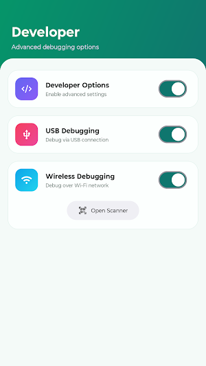 Dev Control: Developer Options Screenshot 0