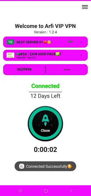 Arfi Vip Vpn Screenshot 0