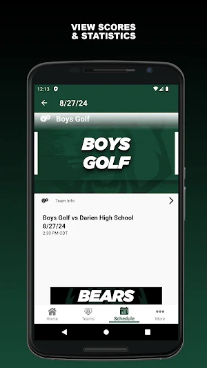 Norwalk Bears Athletics Screenshot 2