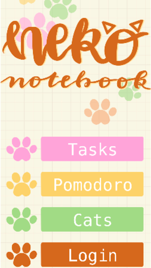 Neko Notebook Screenshot 2