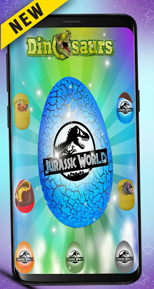Wheel of surprise Eggs Dinosau Screenshot 0