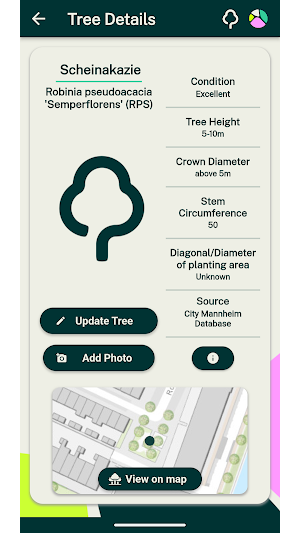 Urban ReLeaf Mannheim's trees Screenshot 3