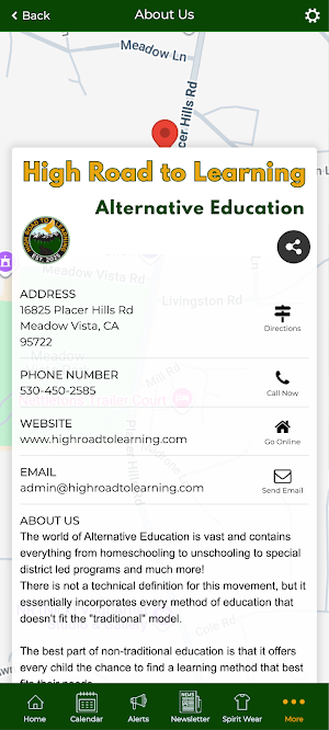 High Road to Learning Screenshot 3