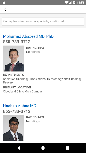 Referring Physician Screenshot 2