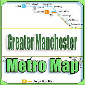 Greater Manchester Metro Map Screenshot 0
