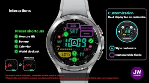 JW047 jwstudio watchface Screenshot 2