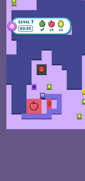 Hungry Snake: Fruit Hunt Screenshot 0