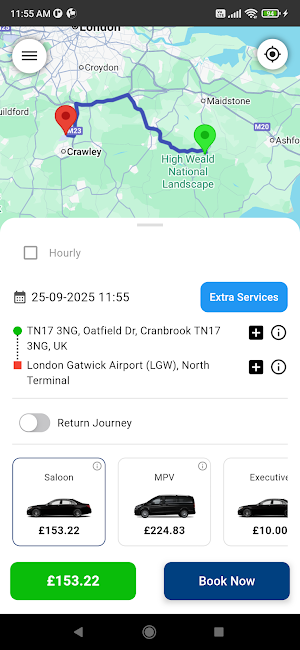 Airports-plus Private Hire Screenshot 1