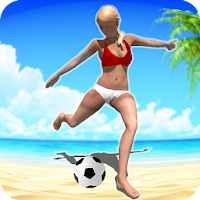 Beach Soccer Ball Kick