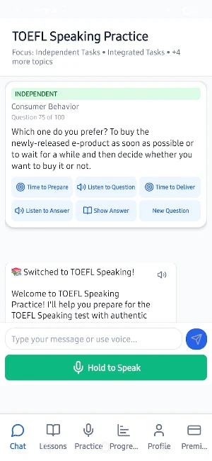 Elise-AI Speak Screenshot 2