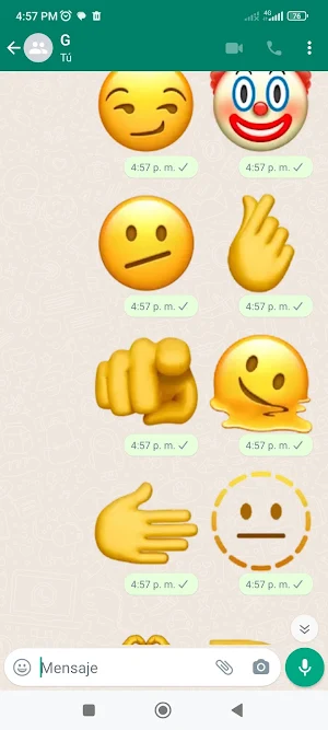 Stickers emojis de iphone Screenshot 2