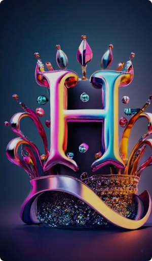 H Name Wallpaper Screenshot 0