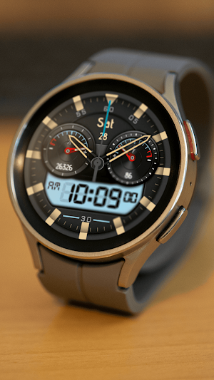 Pars Elektra Hybrid Watch Face Screenshot 1