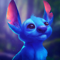 Blue Koala 4K Wallpaper