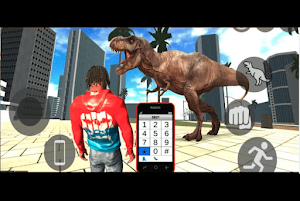 Dinosaur indian bike driving Screenshot 2
