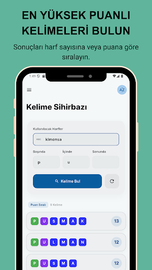 Kelime Sihirbazı Screenshot 3