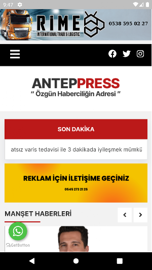 ANTEP PRESS Screenshot 0