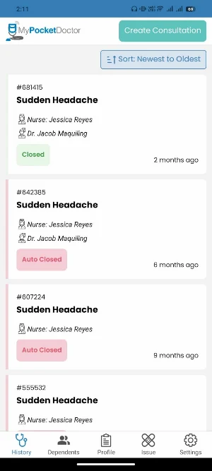 MyPocketDoctor – Telemedicine Screenshot 1