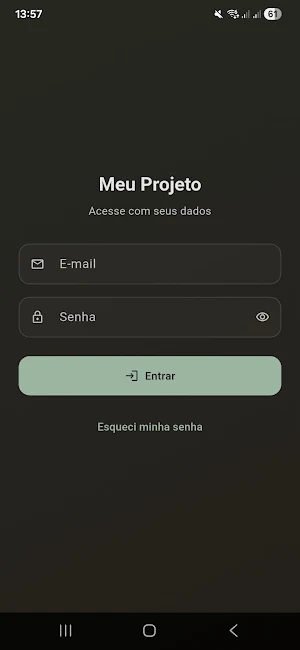 Meu Projeto - Mobile Screenshot 3