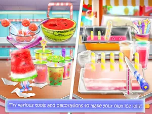 Ice Cream Lollipop Maker - Cook & Make Food Games Screenshot 0