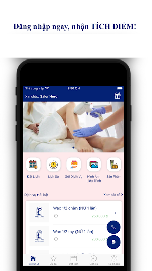 Pretty4U Beauty Spa & Academy Screenshot 1