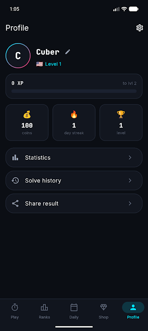 Cubiko: Speed Cube Timer Screenshot 3