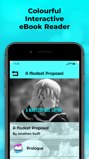 A Modest Proposal EBook Reader Screenshot 1