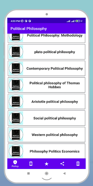 Political Philosophy Screenshot 3
