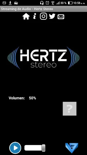 Hertz Stereo Radio Screenshot 0