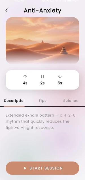 Pranify — Breathing Exercises Screenshot 2