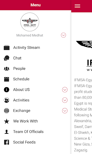 IFMSA Egypt Screenshot 0