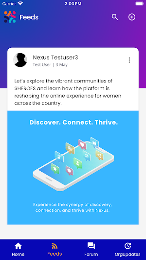 Nexus | Evoke Social Network Screenshot 2