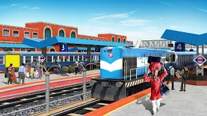 Indian Train Simulator : Train Games Screenshot 3