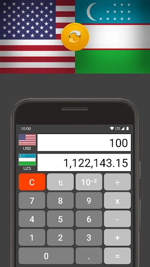 US Dollar / Uzbek Som Screenshot 0