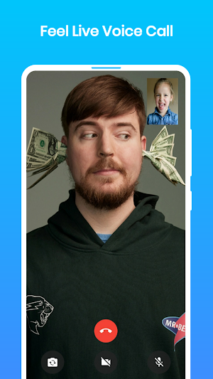 MrBeast Video Call : Fake Call Screenshot 3