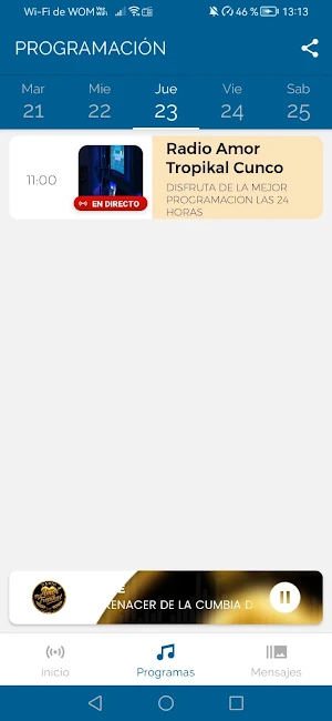 Radio Amor Tropikal Cunco Screenshot 2