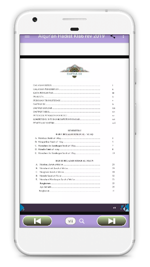 Alqur'an Hadist Kelas 6 Revisi 2019 Screenshot 1