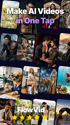 FlowVid AI: Photo Video Maker Screenshot 0